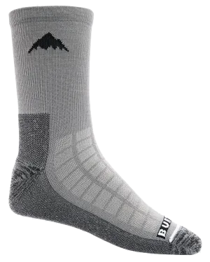 Burton Lightweight Crew Socks - Gray Heather